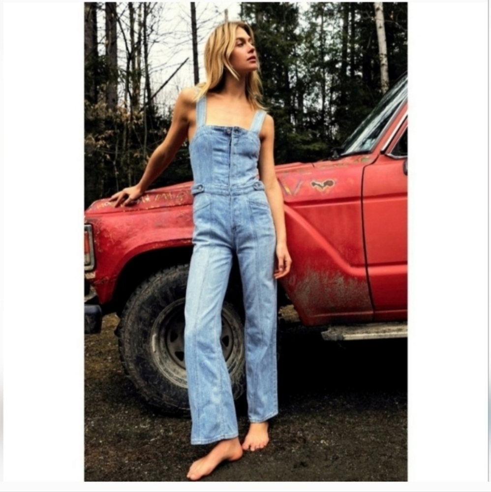 Denim Blue Women's Jumpsuit L